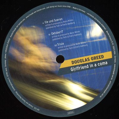 Douglas Greed — Girlfriend In A Coma vinyl cover