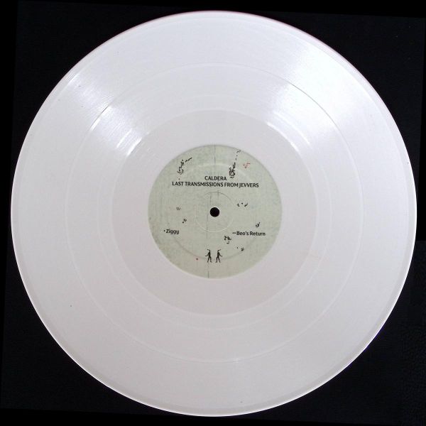 Caldera — Last Transmissions From Jevvers vinyl cover