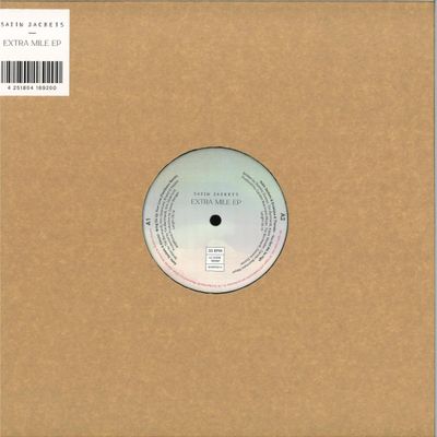 Satin Jackets — Extra Mile EP vinyl cover