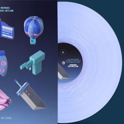 Pizza Hotline — Hot-N-Ready Remixes Delivered by Pizza Hotline [In 20 Minutes or Less] (LP 2x12") vinyl cover