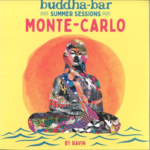 Ravin, Buddha Bar — MONTE-CARLO SUMMER SESSIONS LP 2x12" vinyl cover