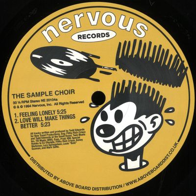 The Sample Choir — Feelin' Lonely vinyl cover