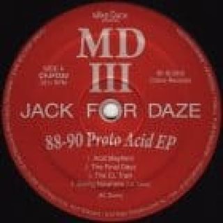 Mike Dunn, Mdiii — 88-90 Proto Acid Ep vinyl cover