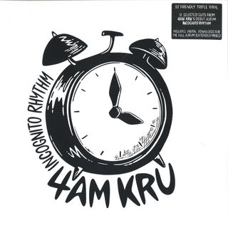4Am Kru — Incognito Rhythm LP 3x12" vinyl cover