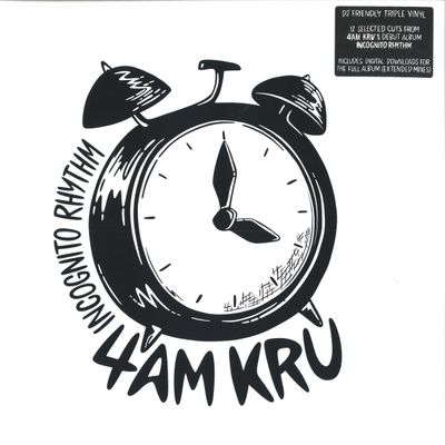 4Am Kru — Incognito Rhythm LP 3x12" vinyl cover