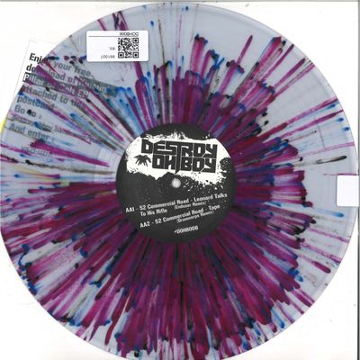 Various — 52 Commercial Road Remixes vinyl cover