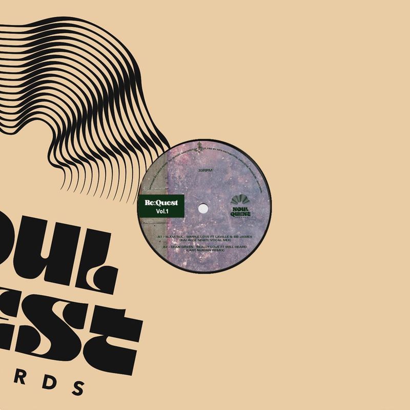 Various — Re-Quest Vol. 1 EP vinyl cover