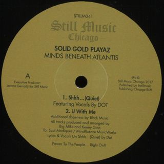 Solid Gold Playaz — Minds Beneath Atlantis E.P vinyl cover