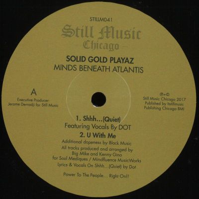 Solid Gold Playaz — Minds Beneath Atlantis E.P vinyl cover