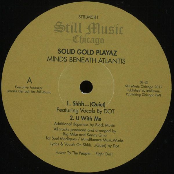 Solid Gold Playaz — Minds Beneath Atlantis E.P vinyl cover