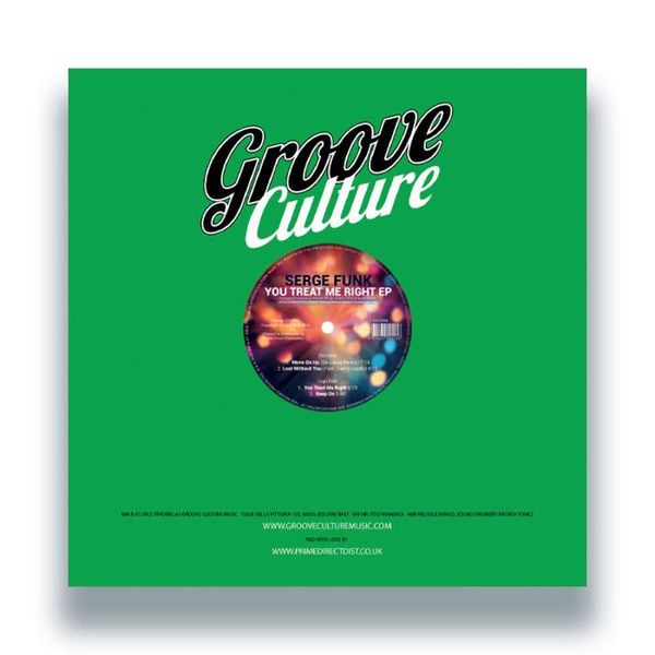 Serge Funk — You Treat Me Right EP vinyl cover