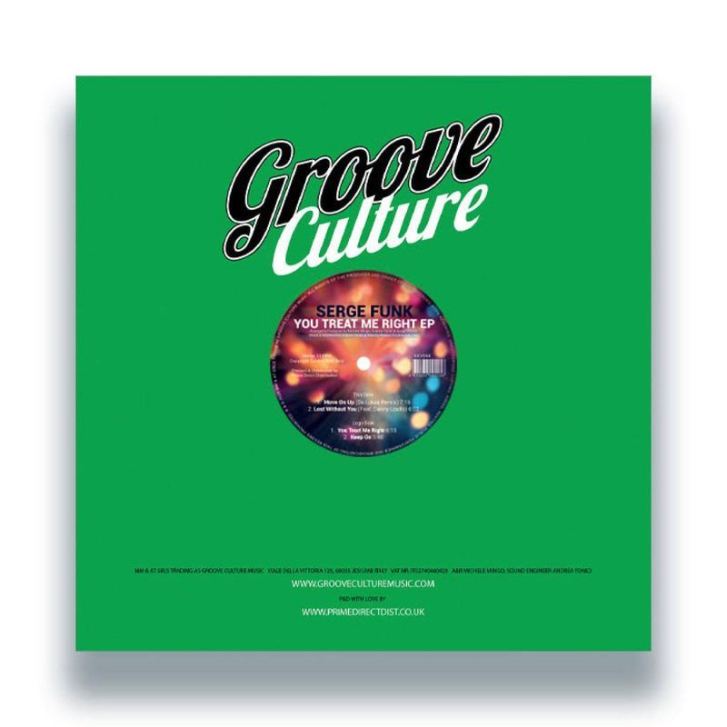 Serge Funk — You Treat Me Right EP vinyl cover