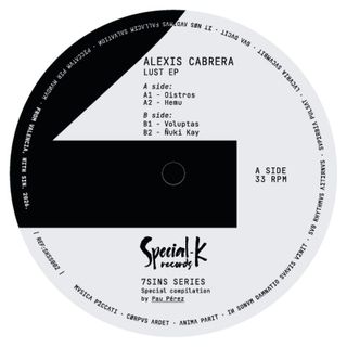 Alexis Cabrera — Lust EP vinyl cover