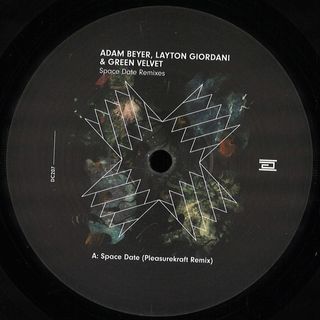 Adam Beyer, Layton Giordani, Green Velvet — Space Date Remixes vinyl cover