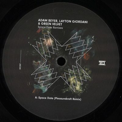 Adam Beyer, Layton Giordani, Green Velvet — Space Date Remixes vinyl cover