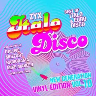 Various — ZYX Italo Disco New Generation: Vinyl Edition Vol. 10 LP vinyl cover