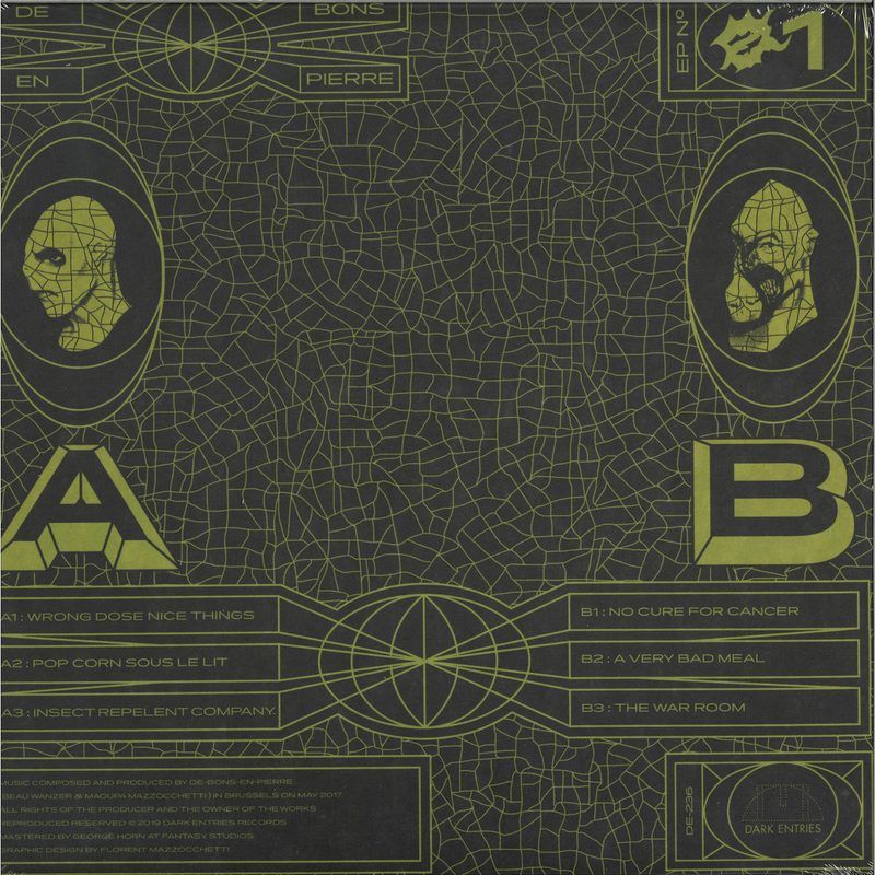 De Bons En Pierre — EP NO 1 vinyl cover