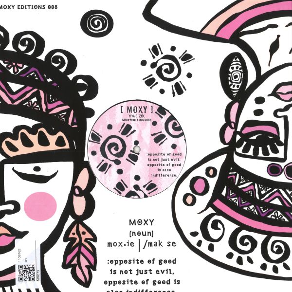 Stacey Pullen, Audiojack, Darius Syrossian, Vincent Caira, Buckley — Moxy Muzik Editions V8 vinyl cover