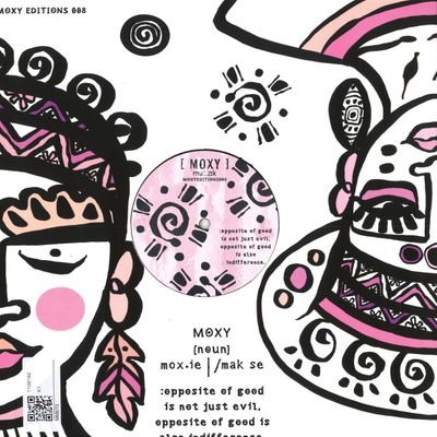 Stacey Pullen, Audiojack, Darius Syrossian, Vincent Caira, Buckley — Moxy Muzik Editions V8 vinyl cover