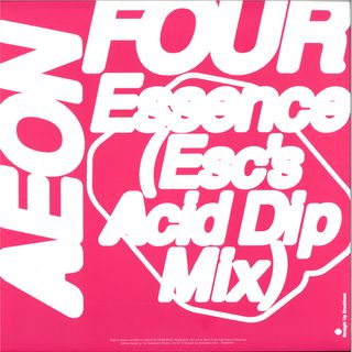 Dj Sofa, Aeon Four — Settle Down/Esc Remixes EP vinyl cover