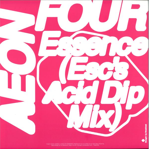 Dj Sofa, Aeon Four — Settle Down/Esc Remixes EP vinyl cover