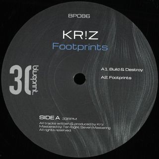 Kr!Z — FOOTPRINTS vinyl cover