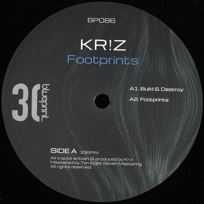 Kr!Z — FOOTPRINTS vinyl cover
