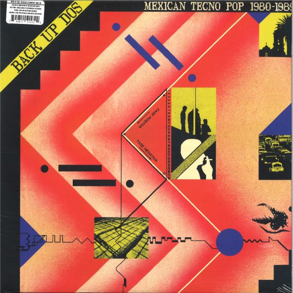 Various — Back Up Dos: Mexican Tecno Pop 1982-1989 LP vinyl cover