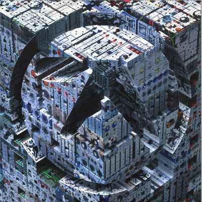 Aphex Twin — Blackbox Life Recorder 21f / in a room7 F760 vinyl cover