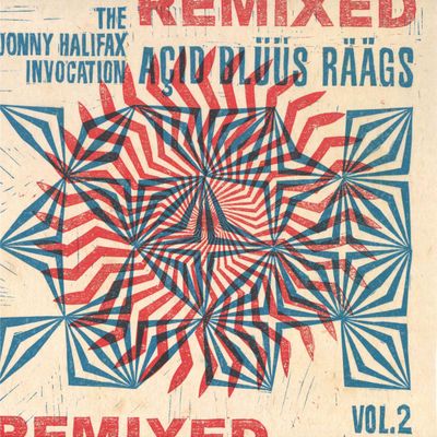The Jonny Halifax Invocation — AÇID BLÜÜS RÄÄGS : VOL 2 LP vinyl cover