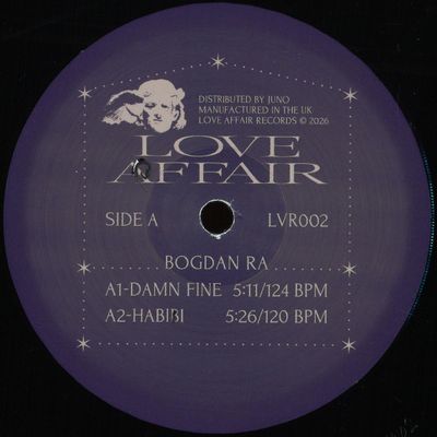 Bogdan Ra — LVR002 vinyl cover