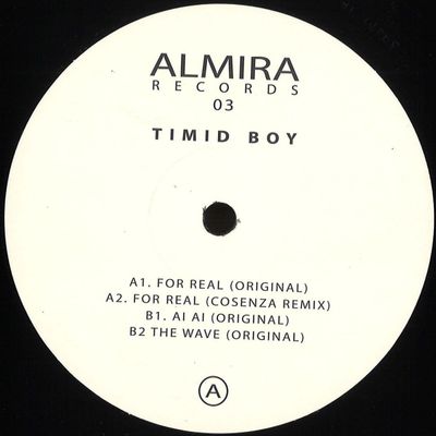 Timid Boy — For Real EP vinyl cover