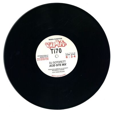 Salik, Dj Sotofett — Inna Brixton / Acid Site Mix vinyl cover