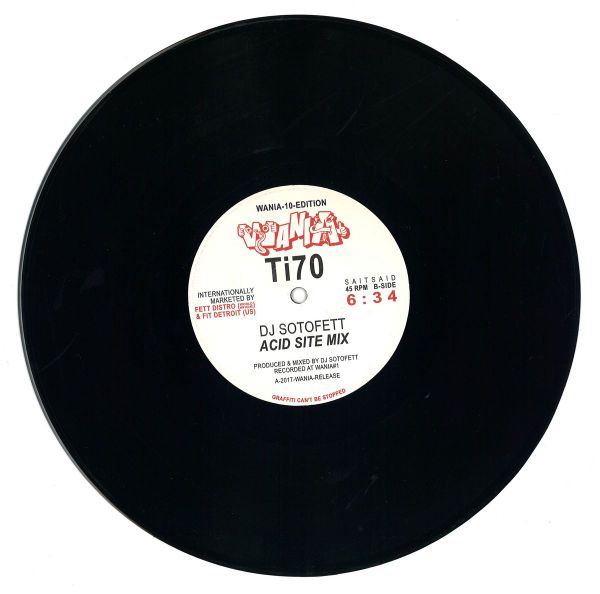 Salik, Dj Sotofett — Inna Brixton / Acid Site Mix vinyl cover