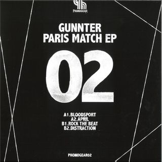 Gunnter — Paris Match EP vinyl cover
