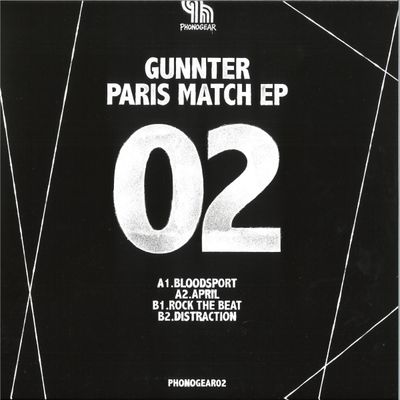 Gunnter — Paris Match EP vinyl cover