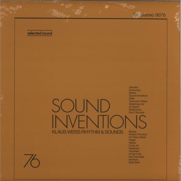Klaus Weiss Rhythmand, Sounds — Sound Inventions vinyl cover