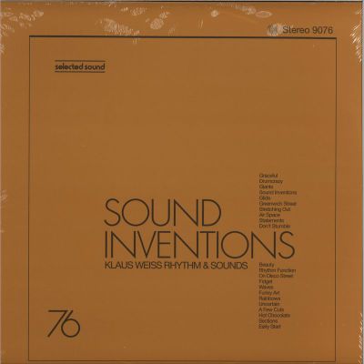 Klaus Weiss Rhythmand, Sounds — Sound Inventions vinyl cover