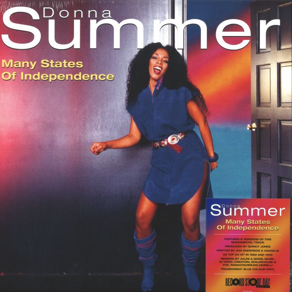 Donna Summer — Many States Of Independence (RSD 2024) vinyl cover