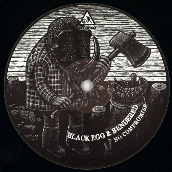 Black Egg, Rendered — No Compromise vinyl cover