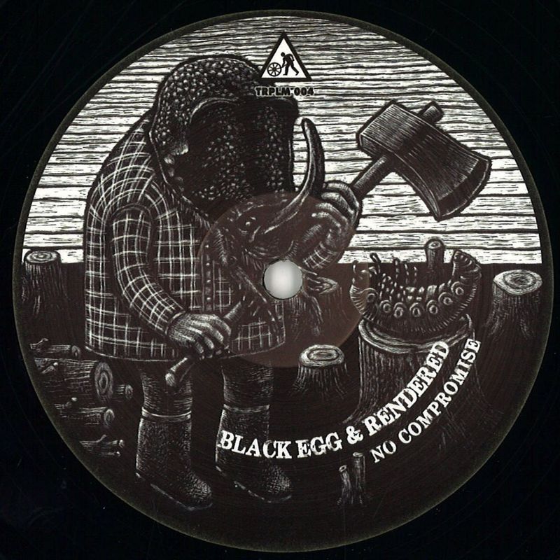 Black Egg, Rendered — No Compromise vinyl cover