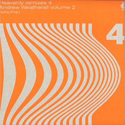 Various — Heavenly remixes 4 -  Andrew Weatherall volume 2 LP 2x12" vinyl cover
