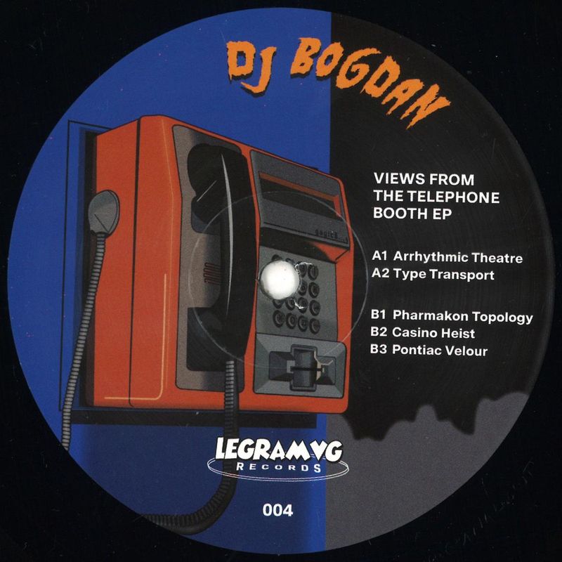 DJ Bogdan — Views From The Telephone Booth EP vinyl cover