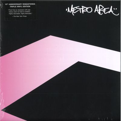 Metro Area — Metro Area LP (15th Anniversary Remastered) 3x12" vinyl cover