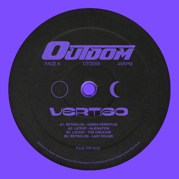Latent, Retrolog — Vertigo vinyl cover