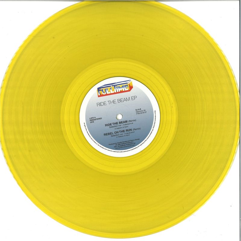 Selection — Ride The Beam EP vinyl cover