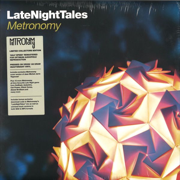 Metronomy — Late Night Tales - Metronomy 2x12" vinyl cover