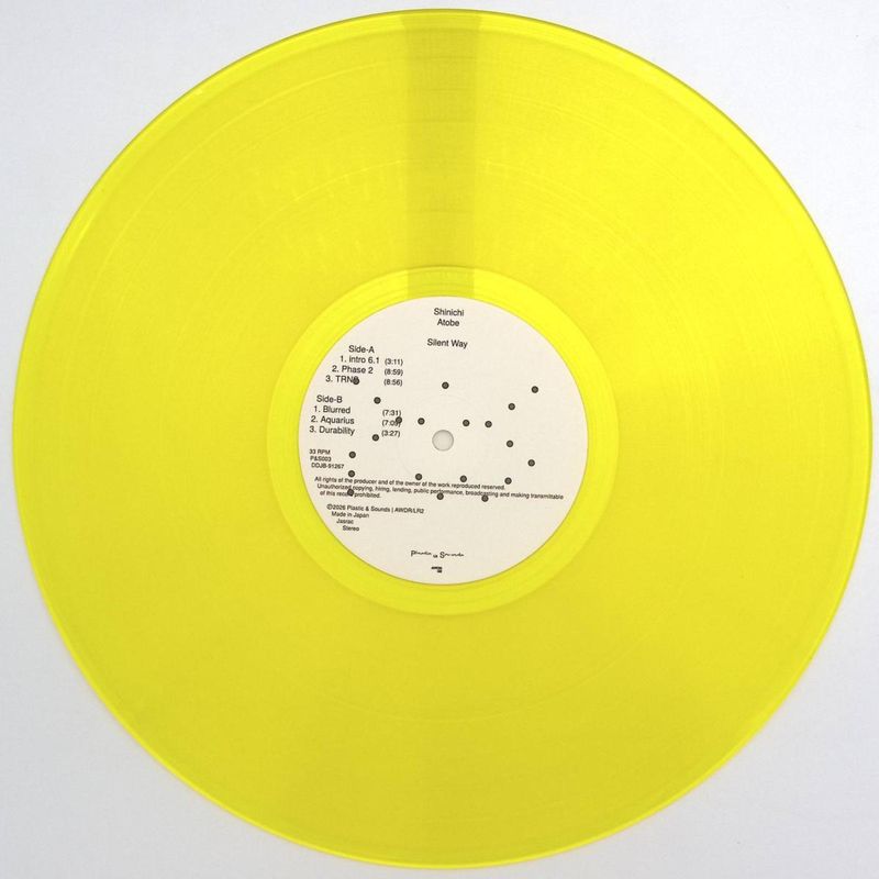 Shinichi Atobe — Silent Way (2x12") vinyl cover
