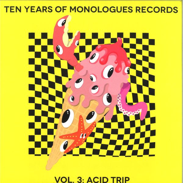 Various — Ten Years Of Monologues Records Vol. 3: Acid Trip vinyl cover