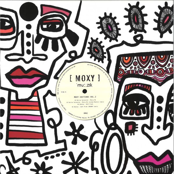 Darius Syrossian, Reelow — Moxy Muzik Editions Vol. 2 EP vinyl cover